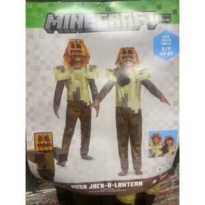 NWT - Minecraft Husk Jack-O-Lantern Childs Costume - Small